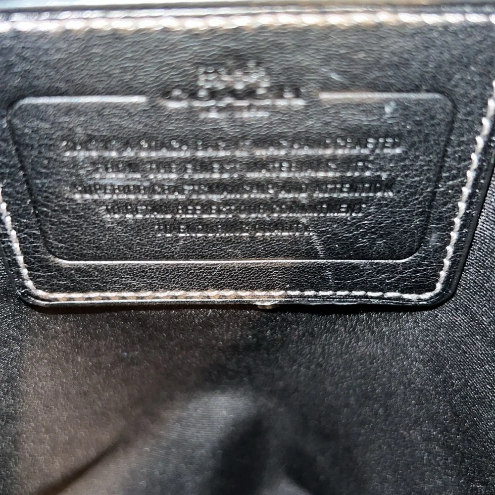 Coach HERITAGE WEB LEATHER MESSENGER